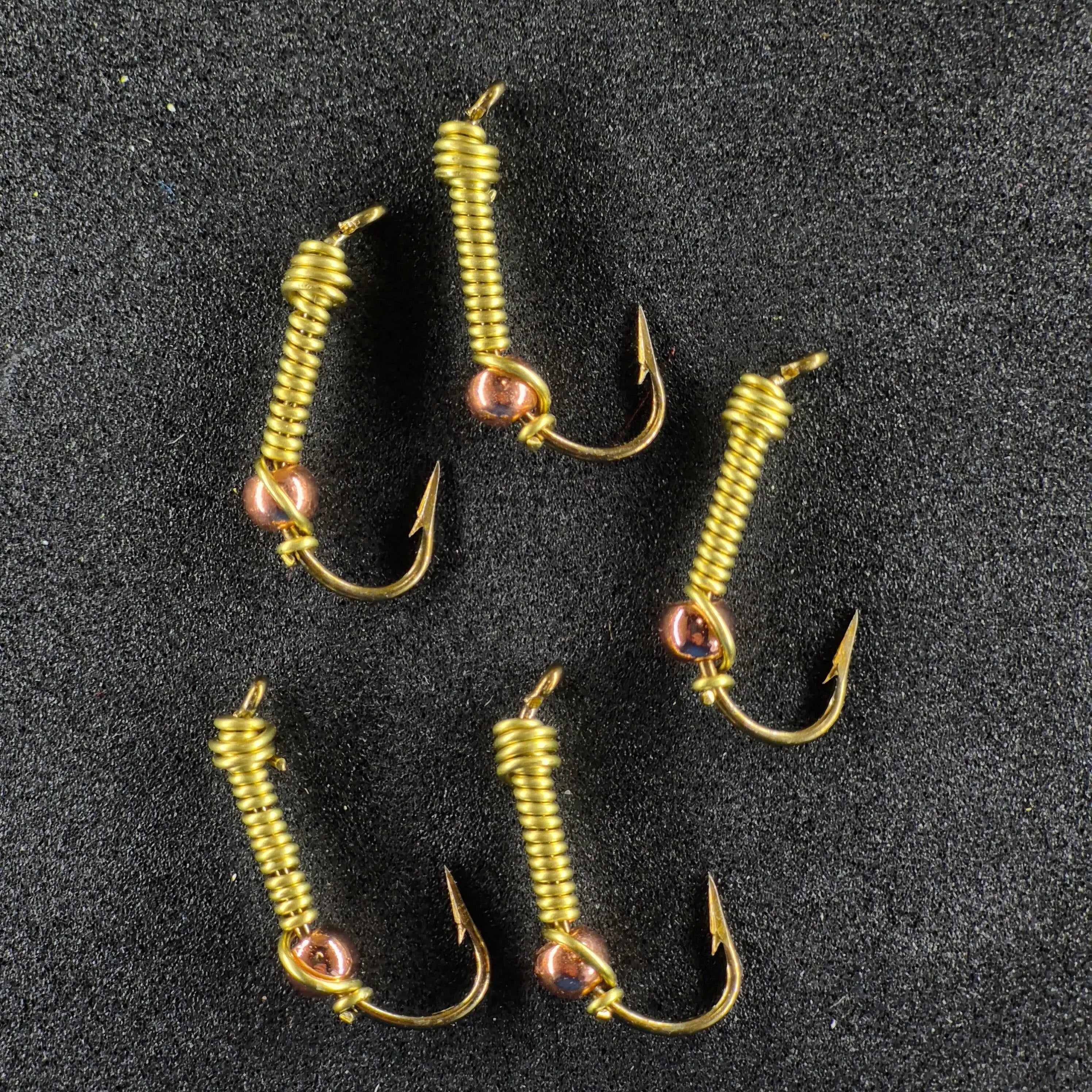 #6 Brass with Copper Bead Bottom