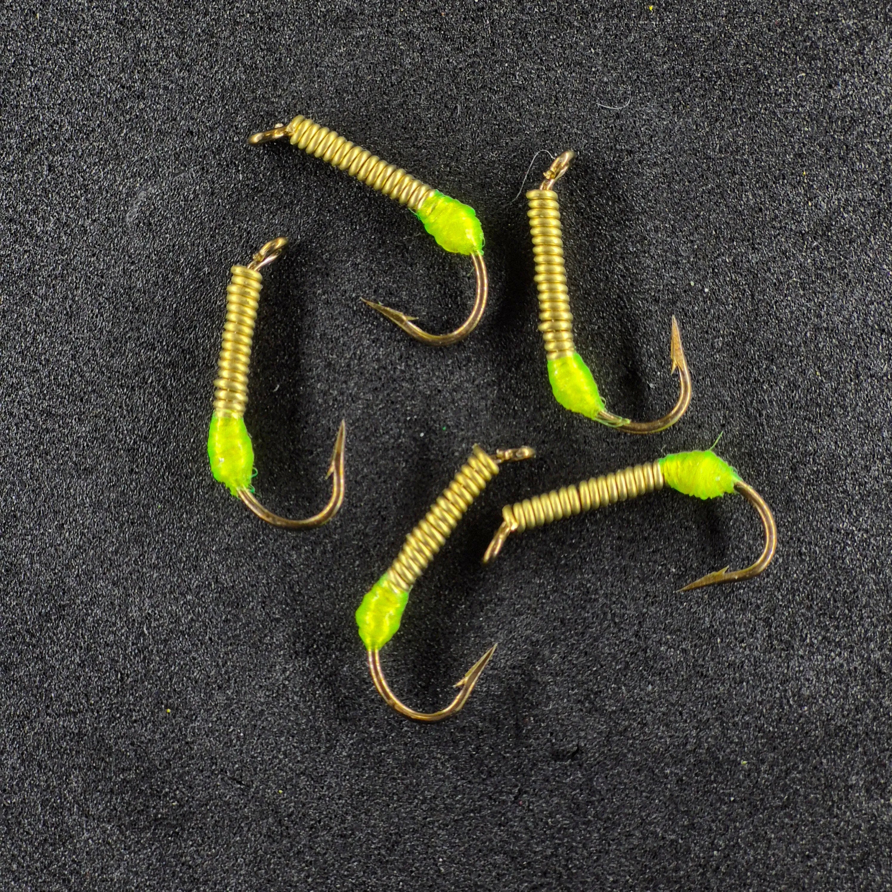 #6 Brass with Chartreuse Bottom