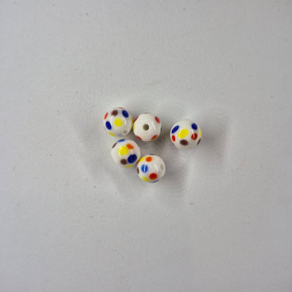 Wonderbread Glass Fishing Bead #1