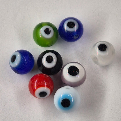 Evil Eye Glass Fishing Beads Assorted #2