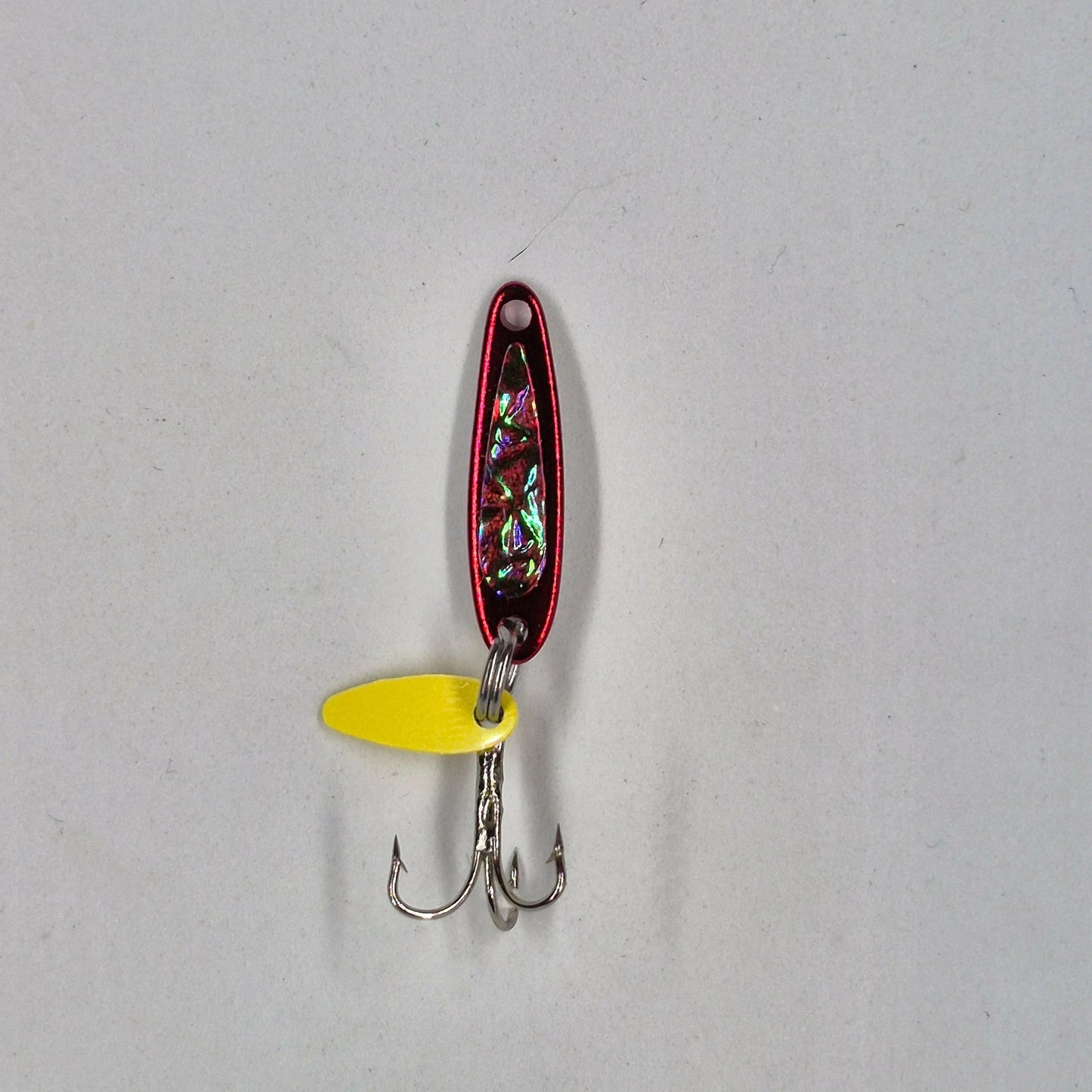 Swedish Pimple #3 Jigging Lures 1/5oz Red ice