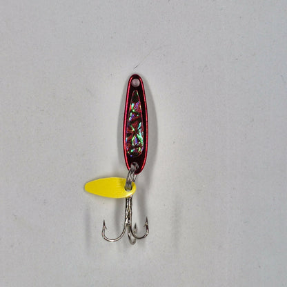 Swedish Pimple #3 Jigging Lures 1/5oz Red ice