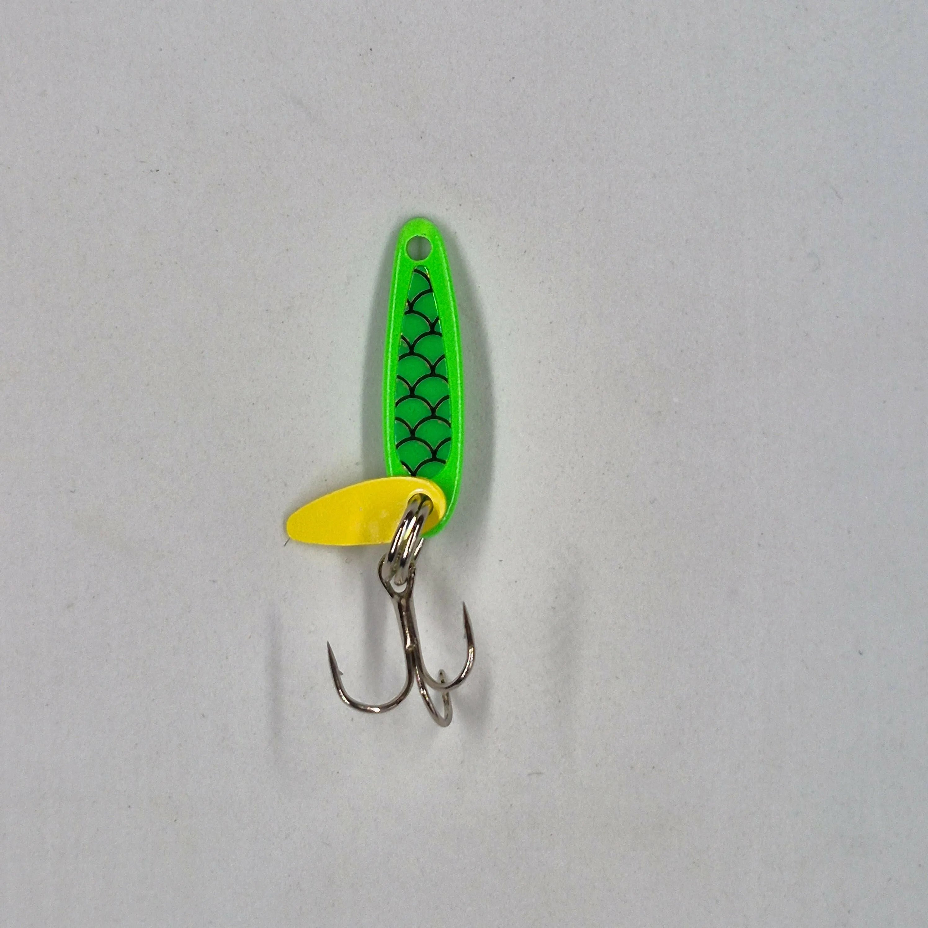 Swedish Pimple #3 Jigging Lures 1/5oz Moss Ice