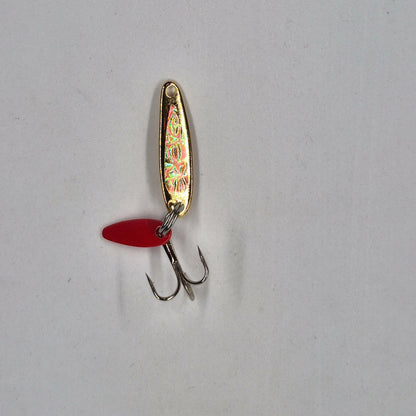 Swedish Pimple #3 Jigging Lures 1/5oz Gold Ice