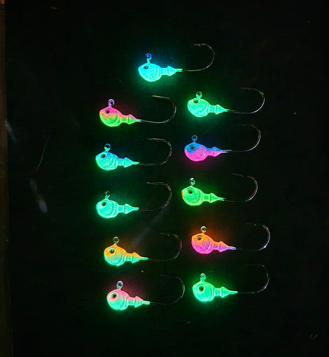 Hecla Hammer Glow Jigs 12