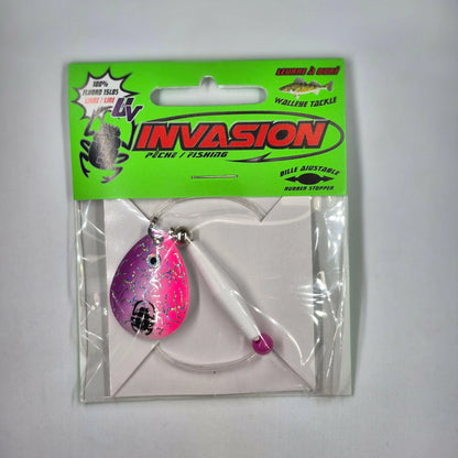 Invasion Colorado Blade Adjustable Harness w/Octopus Hooks & Floater #4 9