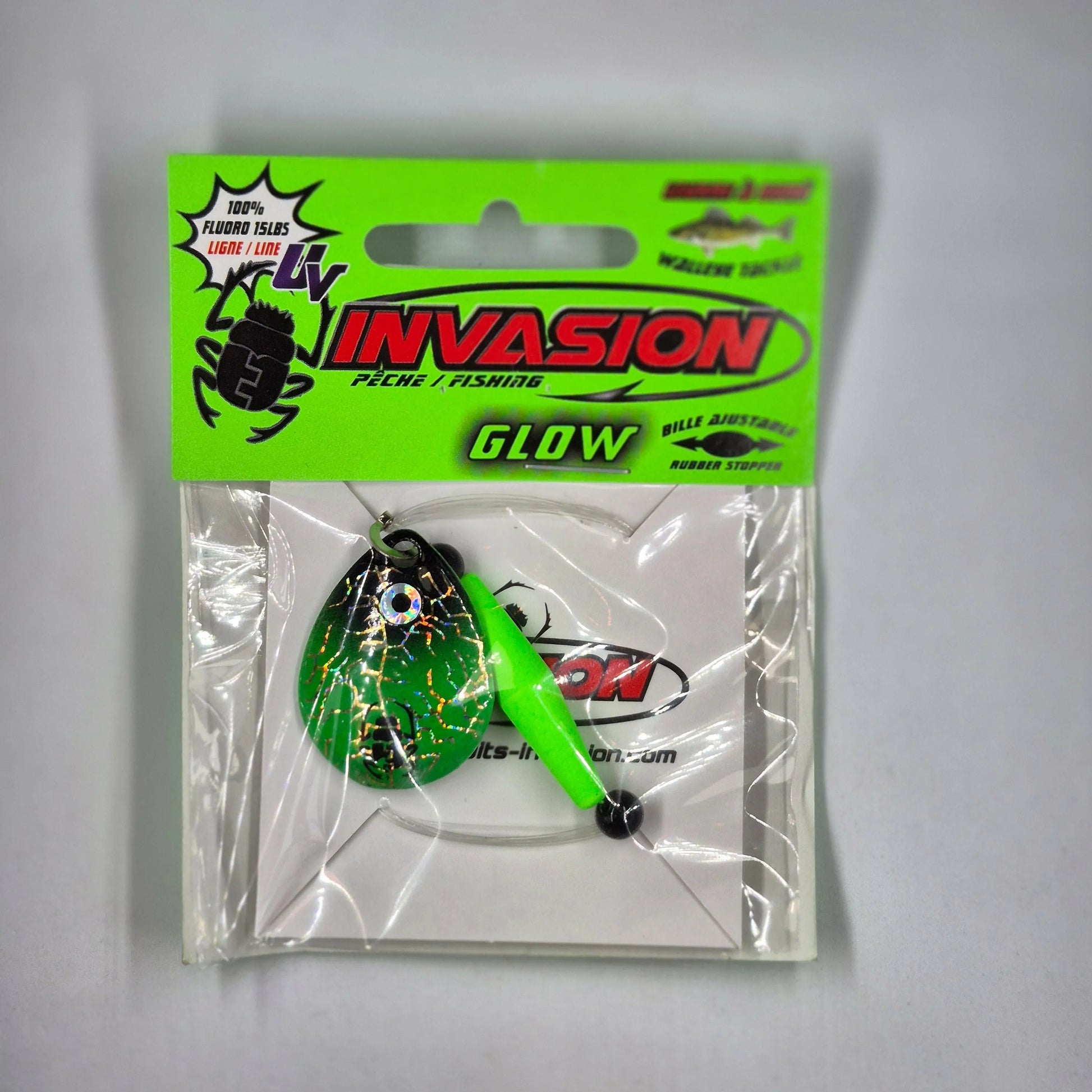 Invasion Colorado Blade Adjustable Harness w/Octopus Hooks & Floater #4 7