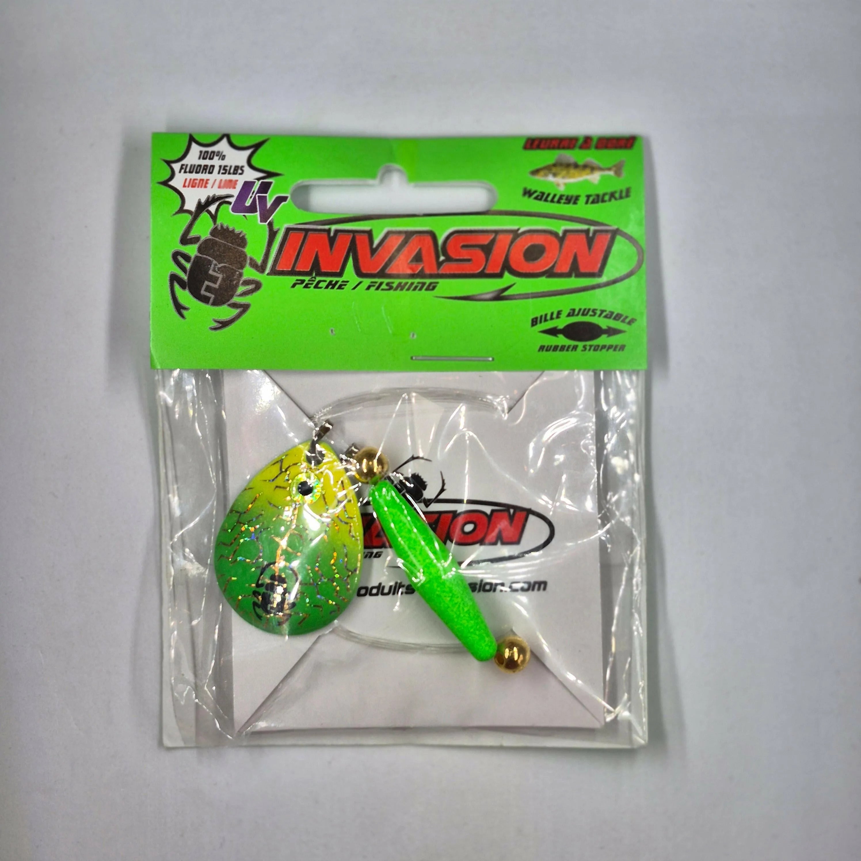 Invasion Colorado Blade Adjustable Harness w/Octopus Hooks & Floater #4 5