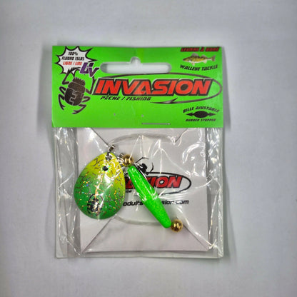 Invasion Colorado Blade Adjustable Harness w/Octopus Hooks & Floater #4 5