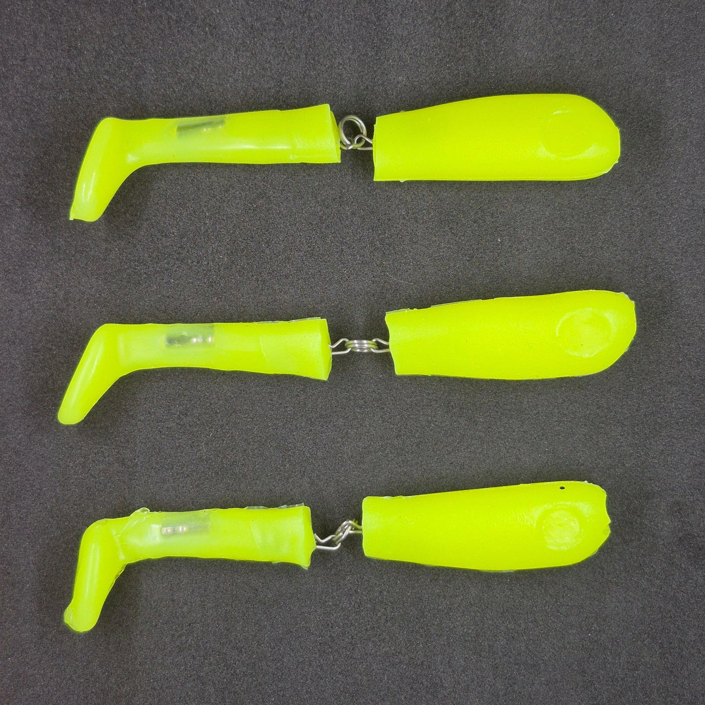 Hitch & Fish Jointed Rattle Swim Baits Chartreuse