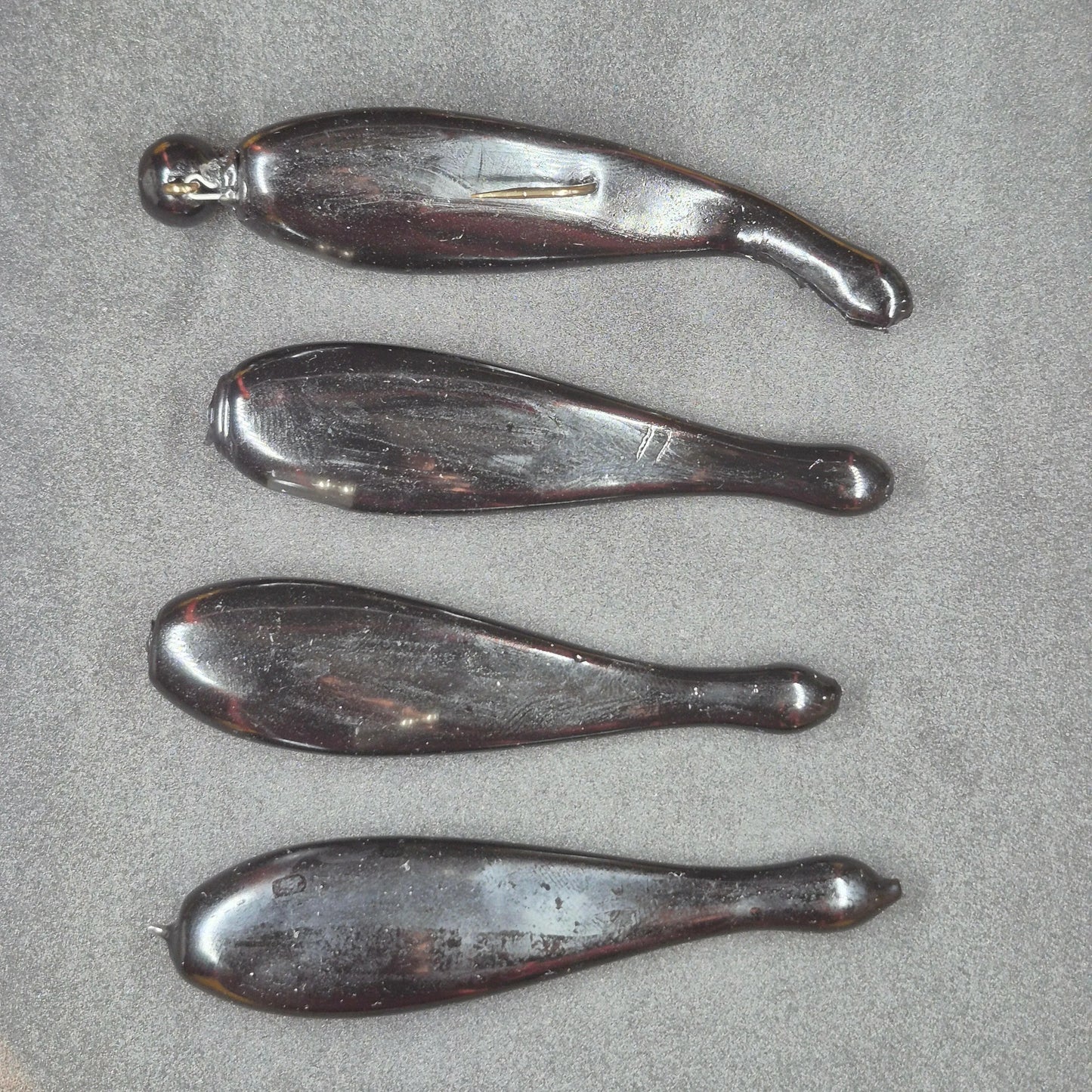 Hitch & Fish Rattle Leeches Black