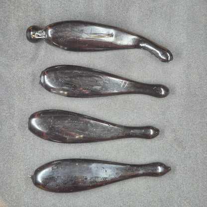 Hitch & Fish Rattle Leeches Black