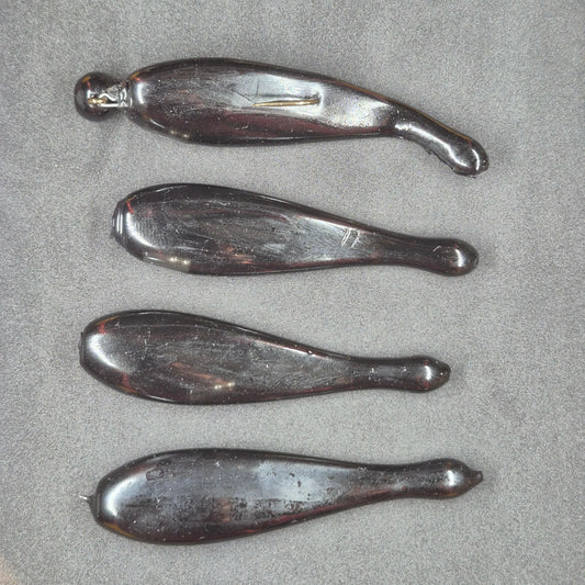 Hitch & Fish Rattle Leeches Black