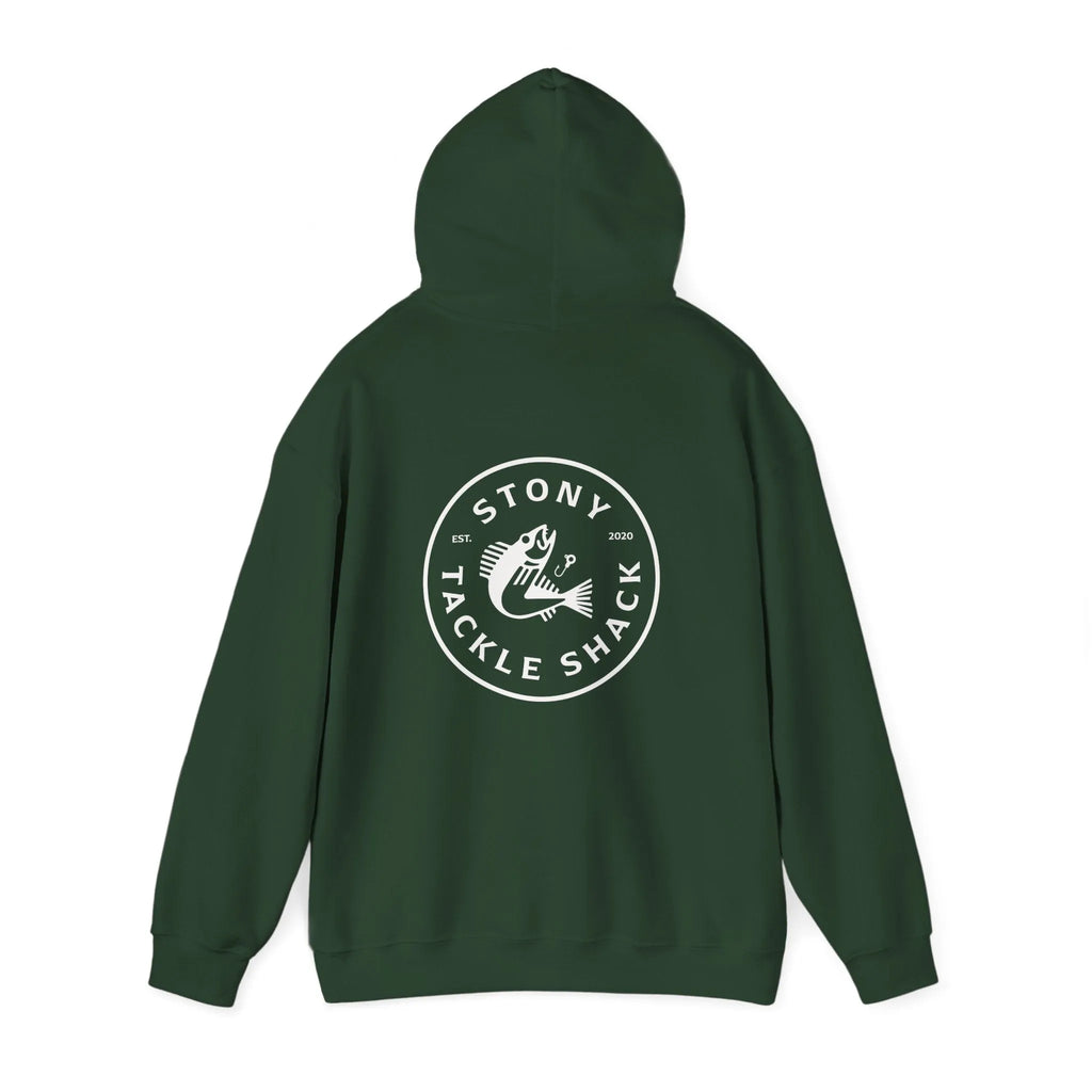 Stony Tackle Shack Hoodie, Unisex Heavy Blend Sweatshirt, Fishing Apparel, Perfect Gift for Anglers, Cozy Hooded Sweatshirt