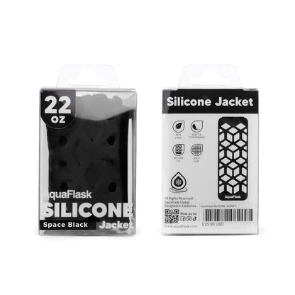 AquaFlask 22oz Silicone Sleeve – Durable, Non-Slip & Shock-Absorbing Bottle Cover