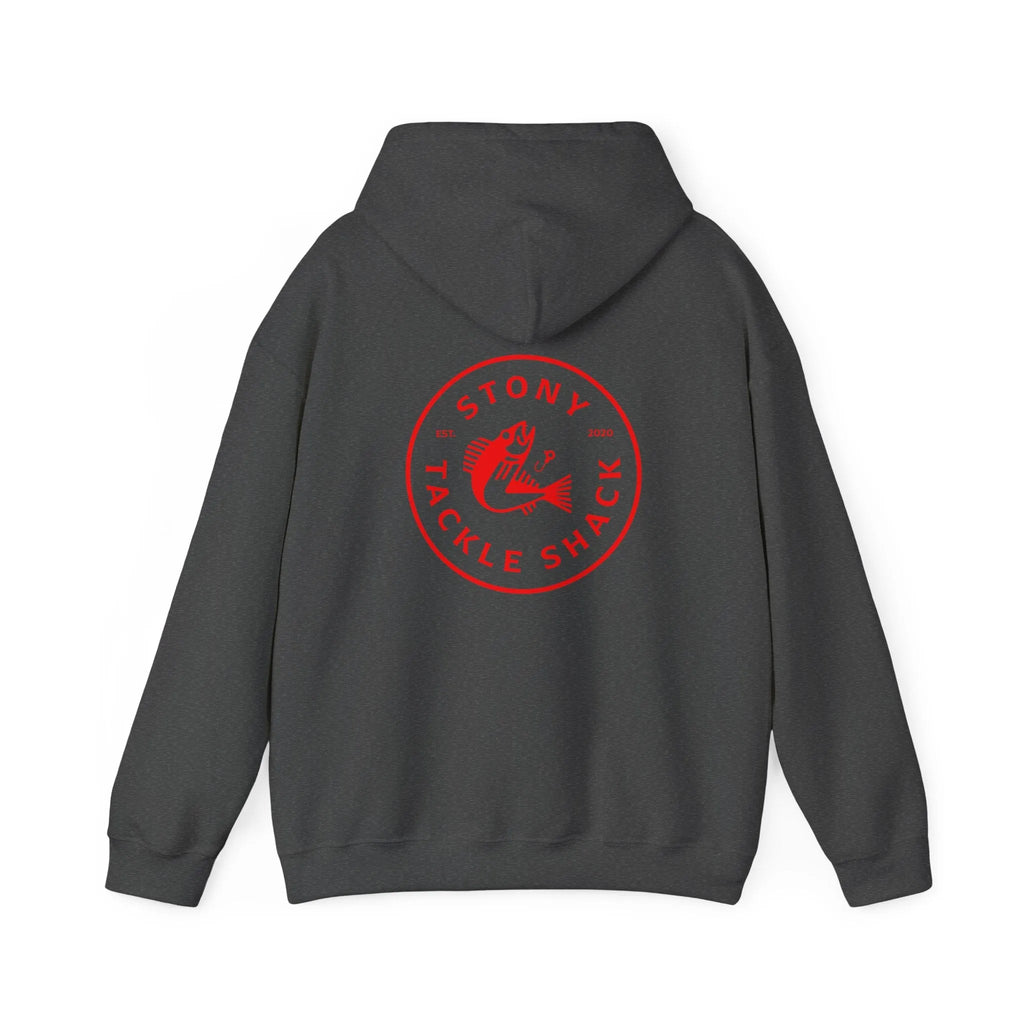 Stony Tackle Shack Hoodie, Unisex Heavy Blend Sweatshirt, Fishing Apparel, Perfect Gift for Anglers, Cozy Hooded Sweatshirt