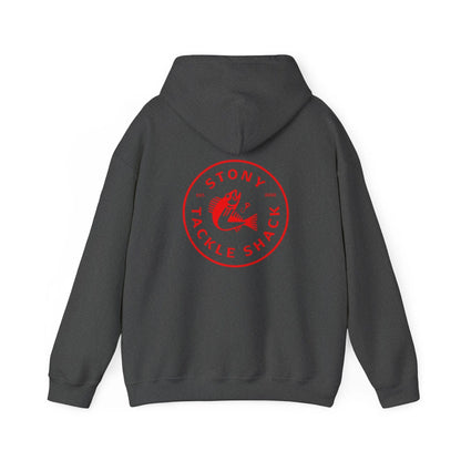 Stony Tackle Shack Hoodie, Unisex Heavy Blend Sweatshirt, Fishing Apparel, Perfect Gift for Anglers, Cozy Hooded Sweatshirt