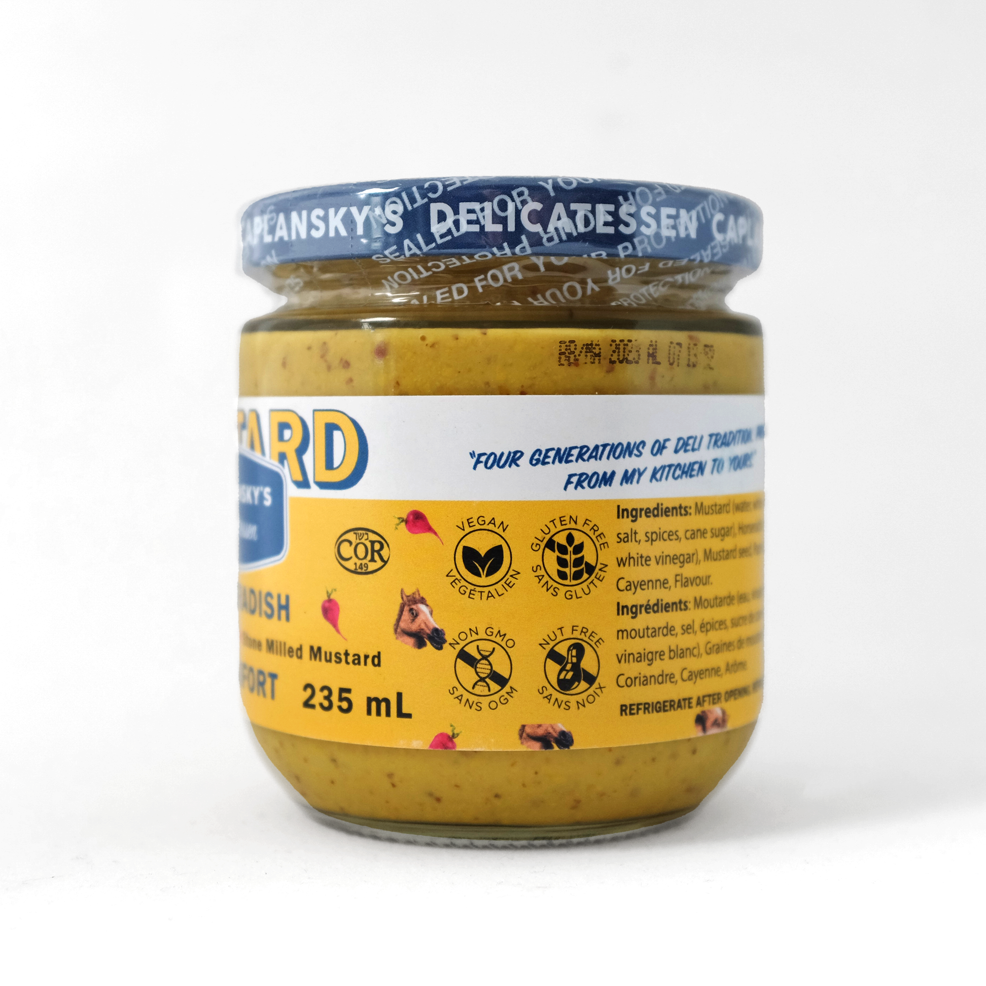 Caplansky's Deli Mustard - Horseradish
