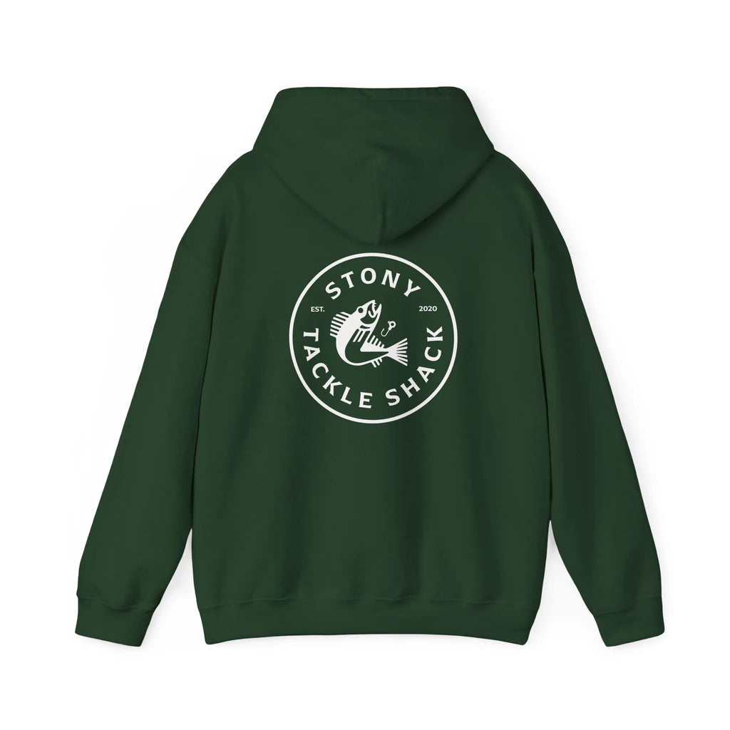 Stony Tackle Shack Hoodie, Unisex Heavy Blend Sweatshirt, Fishing Apparel, Perfect Gift for Anglers, Cozy Hooded Sweatshirt