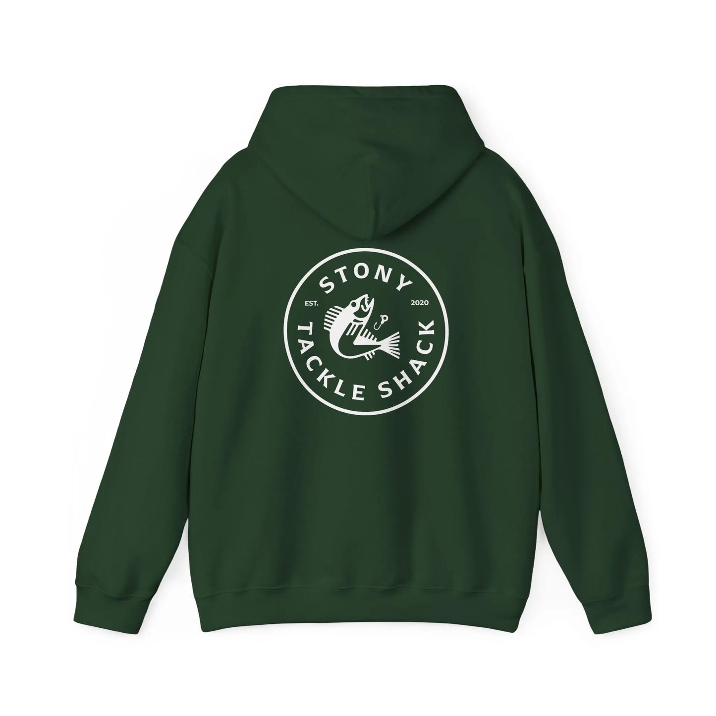 Stony Tackle Shack Hoodie, Unisex Heavy Blend Sweatshirt, Fishing Apparel, Perfect Gift for Anglers, Cozy Hooded Sweatshirt