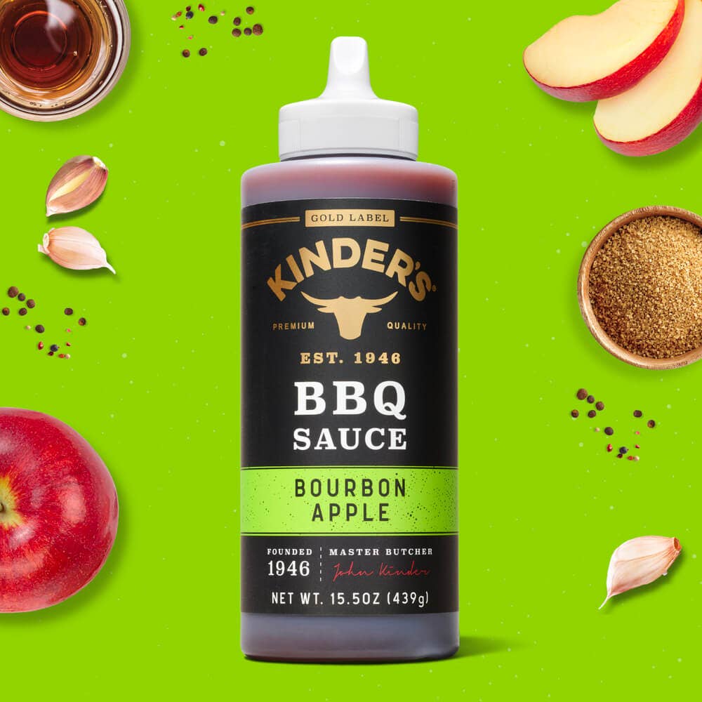 Kinder's Gold Label Bourbon Apple BBQ Sauce