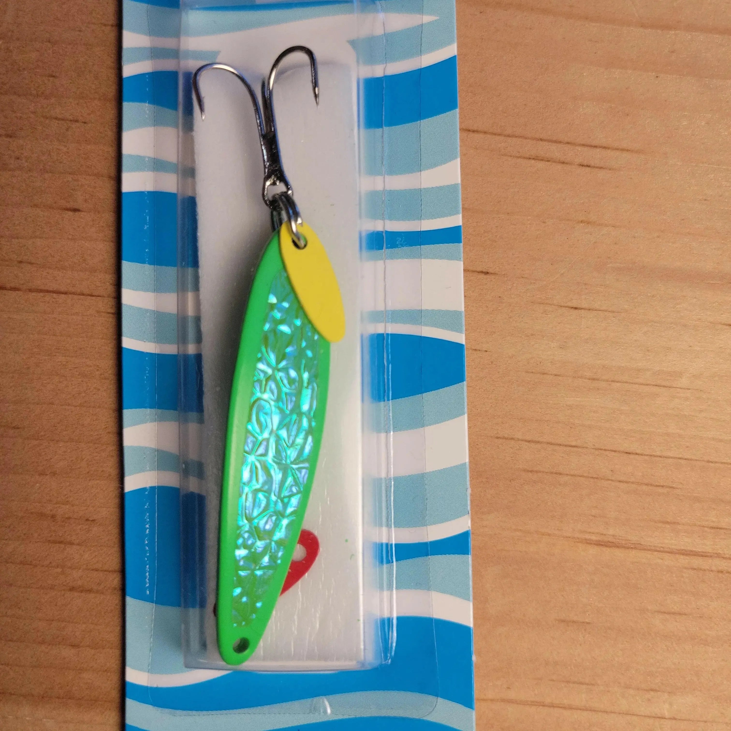 Swedish Pimple #6 Jigging Lure 1/2oz Moss Scale