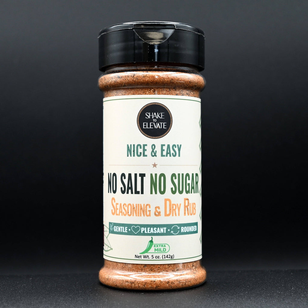 Shake to Elevate Guilt Free Nice & Easy No Salt & No Sugar Seasoning