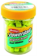 Berkley Power Bait Trout Nibbles Chartreuse 2oz Jar