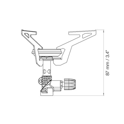 Primus Express Backpacking Stove With Piezo