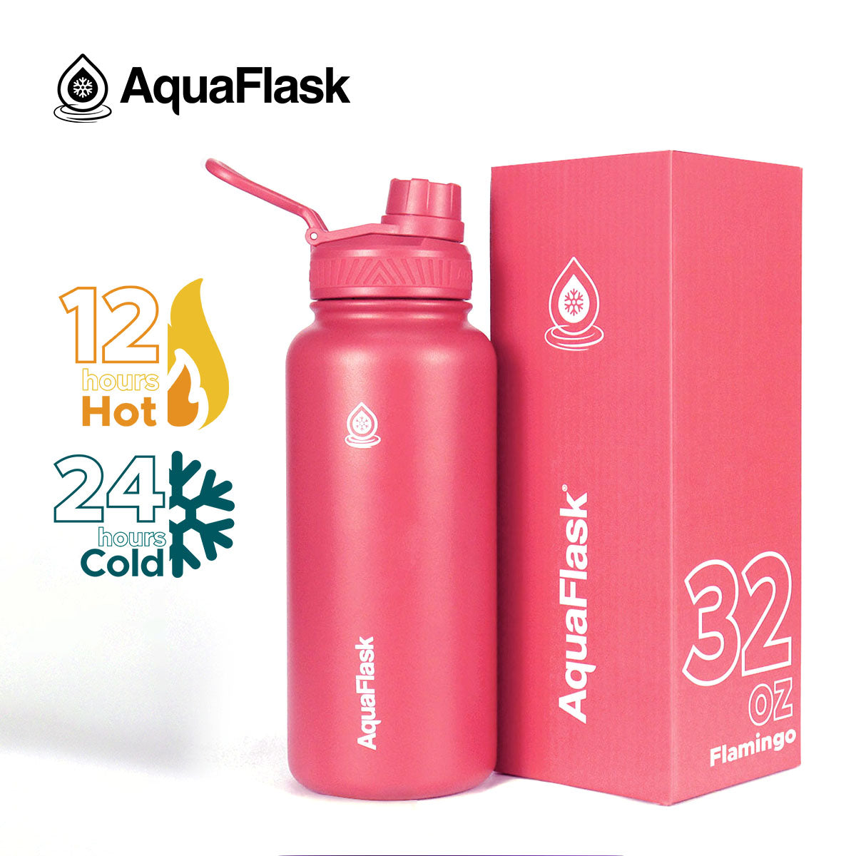 AquaFlask Original Vacuum Insulated Water Bottles 935ml (32oz)