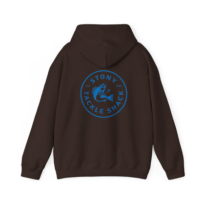 Stony Tackle Shack Hoodie, Unisex Heavy Blend Sweatshirt, Fishing Apparel, Perfect Gift for Anglers, Cozy Hooded Sweatshirt