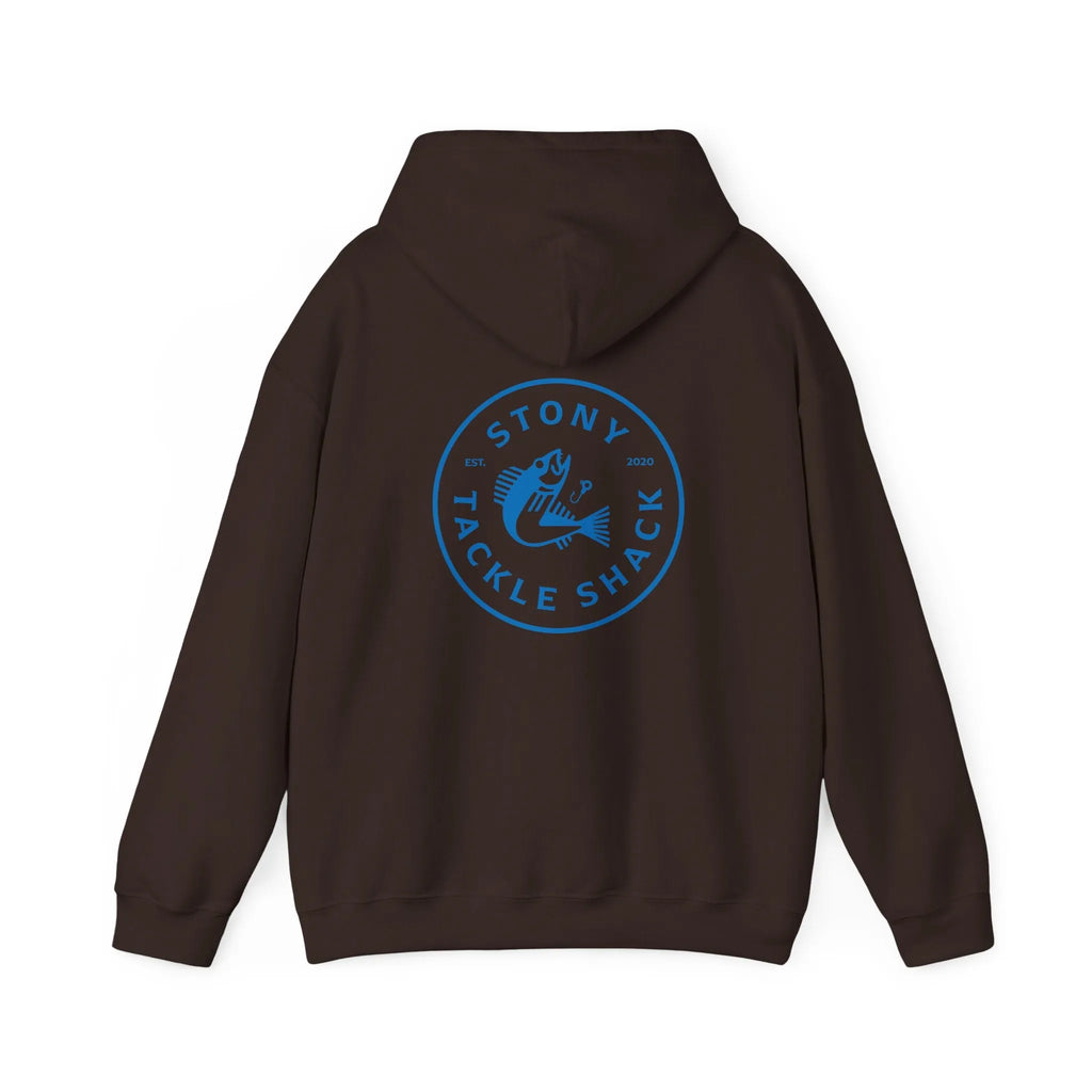 Stony Tackle Shack Hoodie, Unisex Heavy Blend Sweatshirt, Fishing Apparel, Perfect Gift for Anglers, Cozy Hooded Sweatshirt