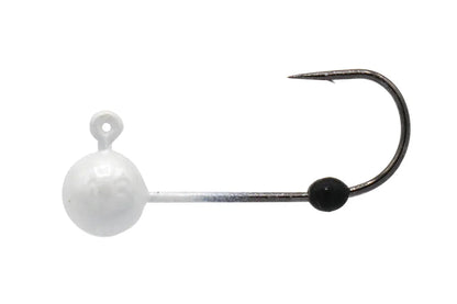 Euro-Tackle Tungsten Finesse Jig Heads 3/pk 1/16oz White
