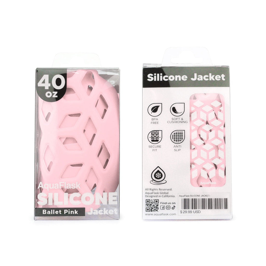 AquaFlask 40oz Silicone Sleeve – Durable, Non-Slip & Stylish Bottle Protector