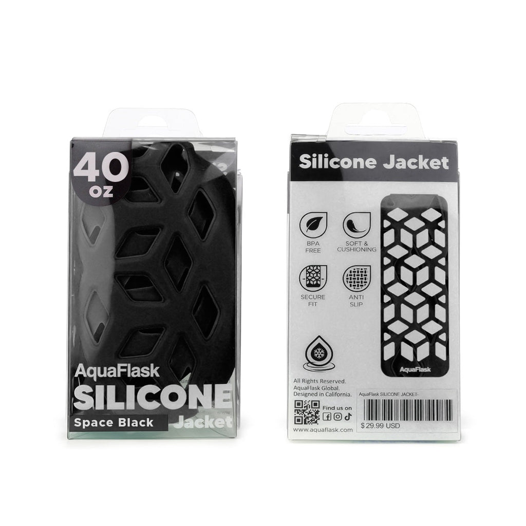 AquaFlask 40oz Silicone Sleeve – Durable, Non-Slip & Stylish Bottle Protector