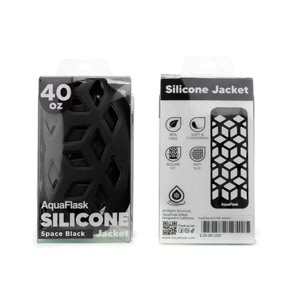 AquaFlask 40oz Silicone Sleeve – Durable, Non-Slip & Stylish Bottle Protector