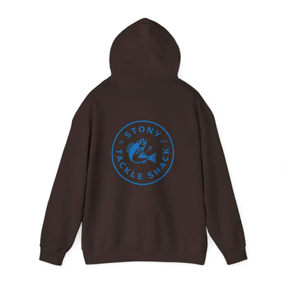 Stony Tackle Shack Hoodie, Unisex Heavy Blend Sweatshirt, Fishing Apparel, Perfect Gift for Anglers, Cozy Hooded Sweatshirt