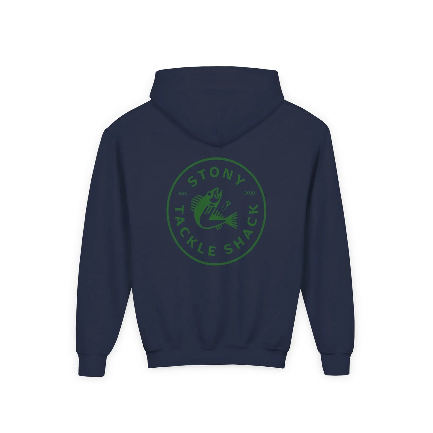 Stony Tackle Shack Youth Hoodie - Cozy Fishing Sweatshirt for Young Anglers, Perfect for Fall, Gift Idea, Casual Wear, Outdoor Adventures