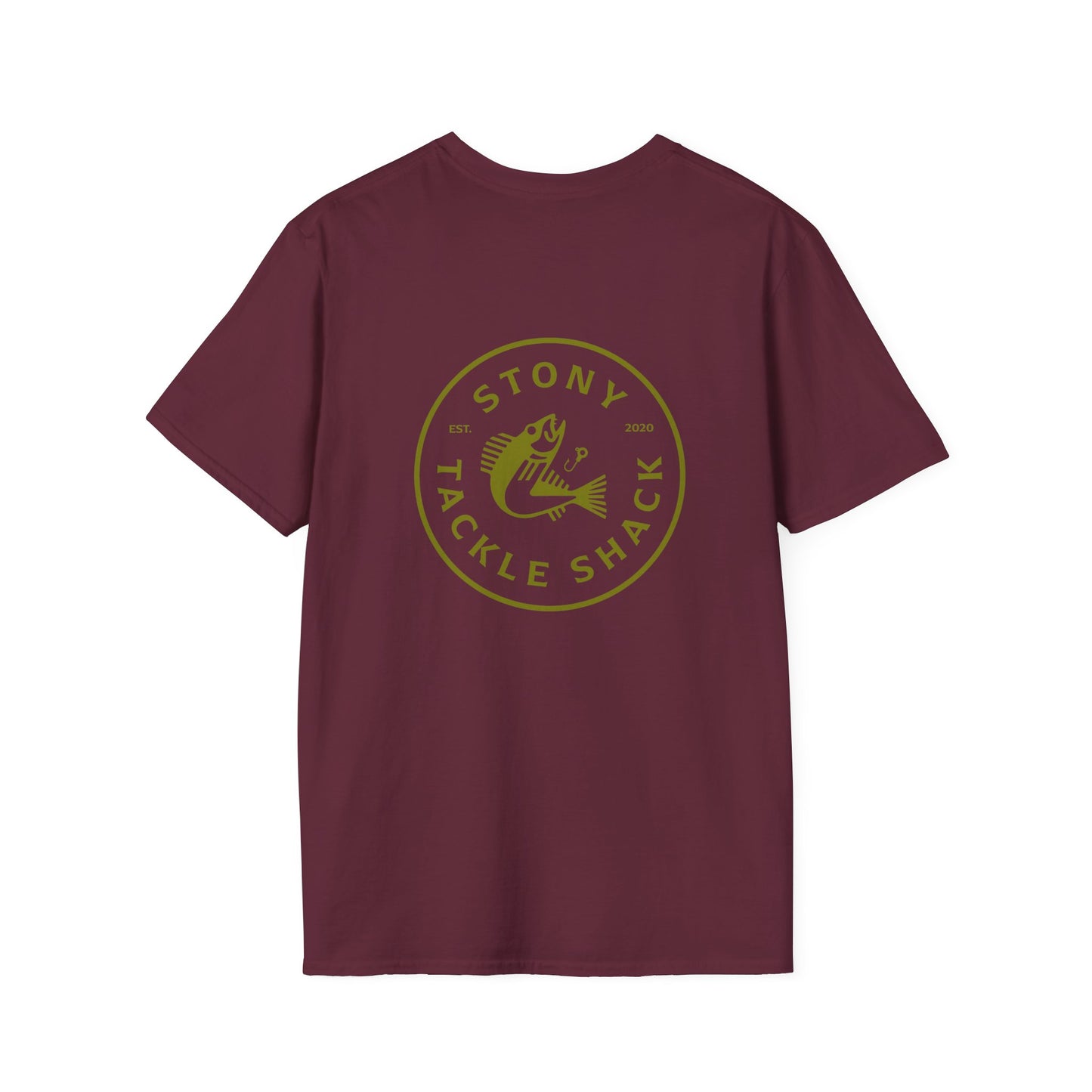 Stony Tackle Shack Logo T-Shirts, Gift for Anglers, Casual Fishing Apparel, Outdoor Adventure Wear, Angling Gift