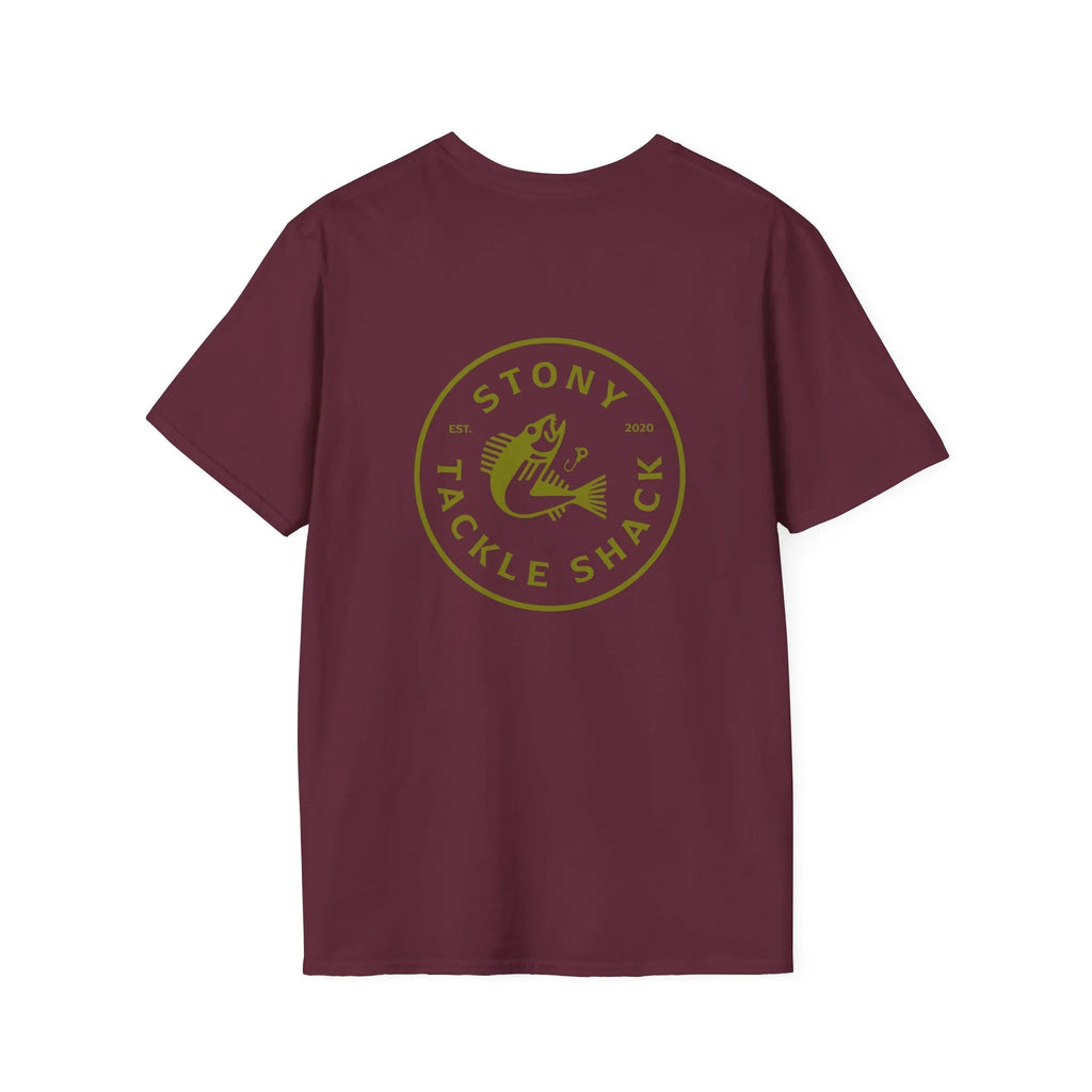 Stony Tackle Shack Logo T-Shirts, Gift for Anglers, Casual Fishing Apparel, Outdoor Adventure Wear, Angling Gift