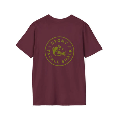 Stony Tackle Shack Logo T-Shirts, Gift for Anglers, Casual Fishing Apparel, Outdoor Adventure Wear, Angling Gift