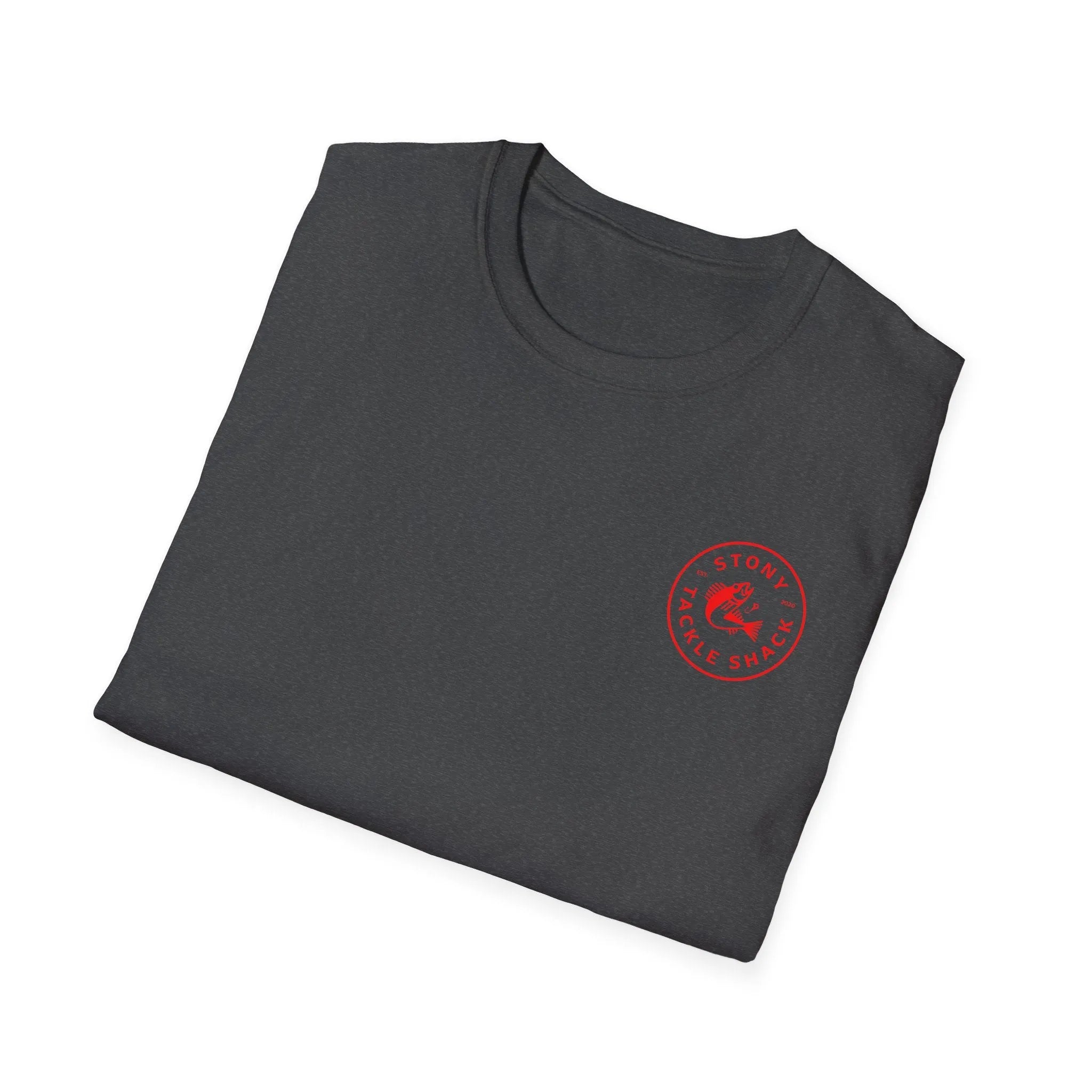 Stony Tackle Shack Logo T-Shirts, Gift for Anglers, Casual Fishing Apparel, Outdoor Adventure Wear, Angling Gift