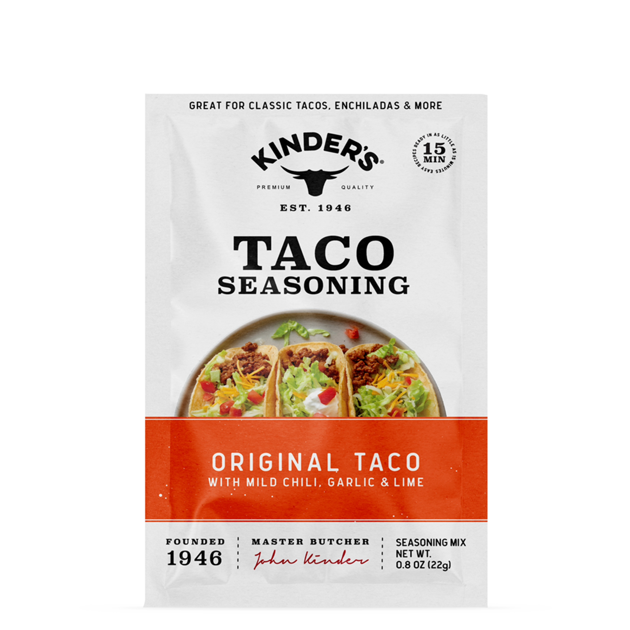 Kinder's Original Taco Mexican Seasoning