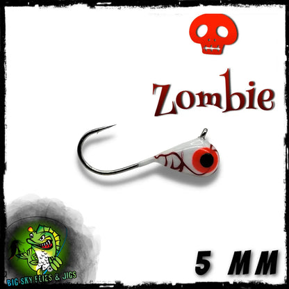 Big Sky 5mm (1/16oz) Tungsten Jigs 2pk Zombie