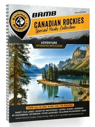 Canadian Rockies Map book