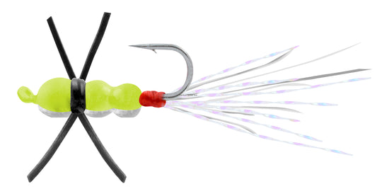 Celsius Lil Leggy Tungsten Jigs 1/26oz Chartreuse