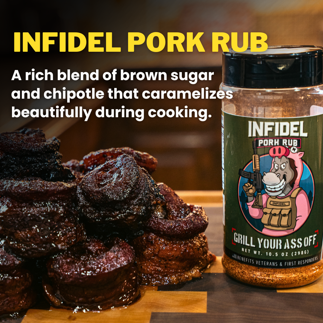 Grill Your Ass Off - Infidel Pork Rub