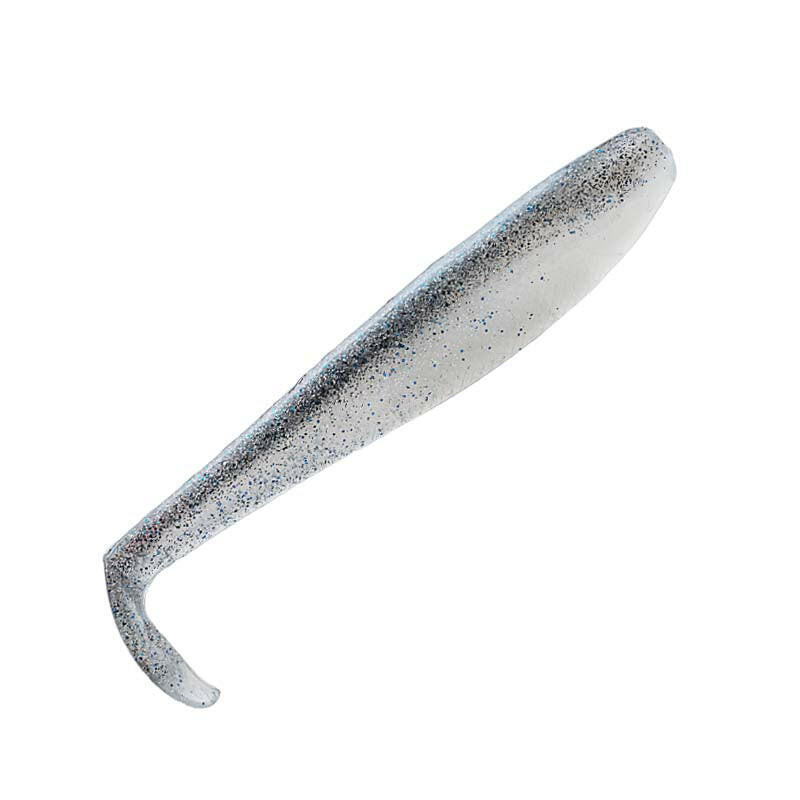 Z-man Swimmerz 4" Paddle Tail Soft Plastic Bait 6/pk Smoky Shad