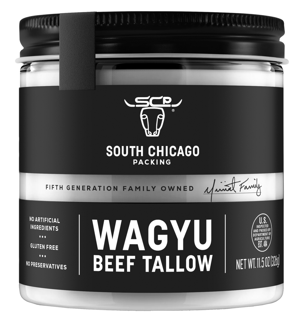 South Chicago Packing Wagyu Beef Tallow 11.5 oz Glass Jar