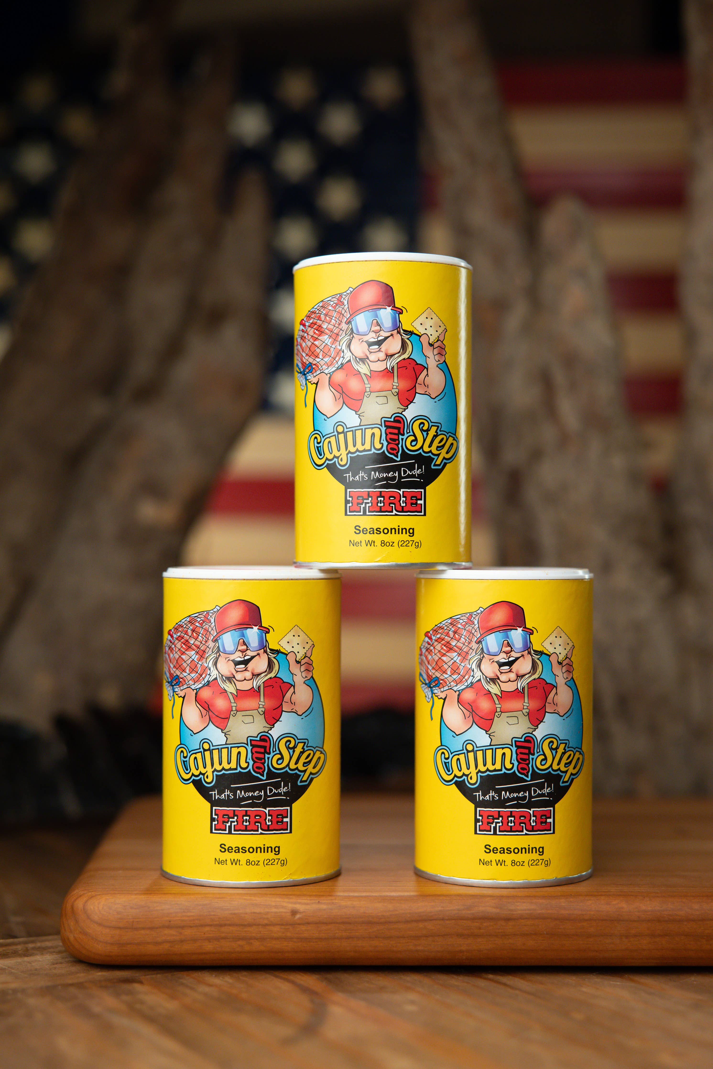 Cajun Two Step Fire Seasoning